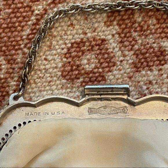 VTG Mesh Whiting & Davis USA Mini Clutch - Picture 6 of 14